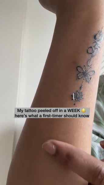 Tattoo after care is must

Finally did it! 🖤 My first tatto