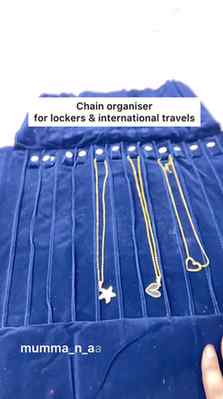 Your gold chains deserves better than a plastic bag 😳
Keep