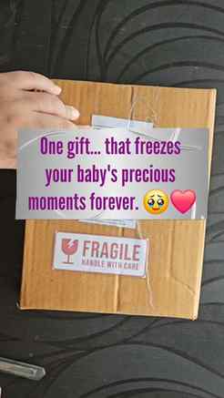 Every baby's childhood deserves more than just phone memorie