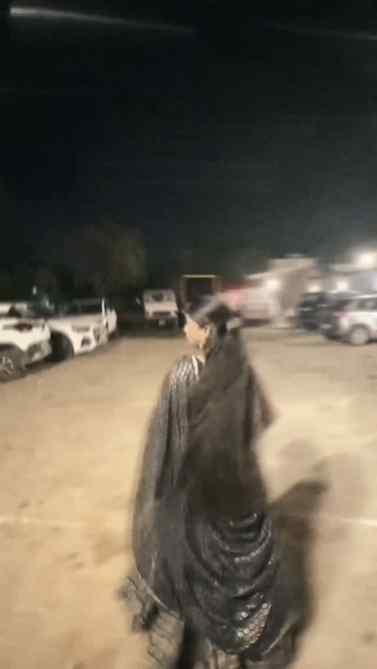 Running in lehnga while chasing by someone is fictional wish
