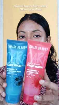 Meet the Swiss Beauty Juicy Glow Face Wash range! ✨

Give yo