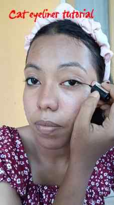 Cat eyeliner tutorial ✨