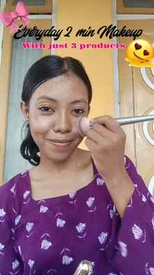 Everyday 2 minutes makeup 💕