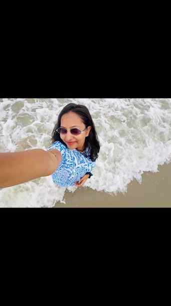 I came to the beach for the view, but stayed for the feeling