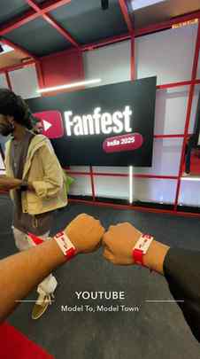 YouTube FanFeast 2025❤️ @youtubeindia @youtubefanfest #ytffm