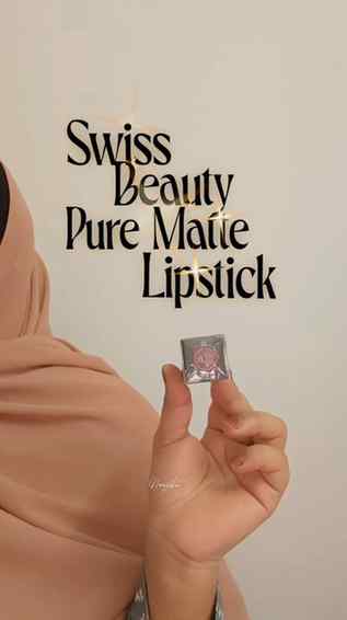 Swiss Beauty affordable and viral Lipstick under 500 /-💄✨
.