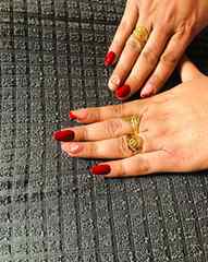 Temporary extension😍❤️#beautifulnails #gelnails #acrylic #b