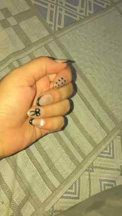 Beautiful nails 💅😩👀#treandingsong #trending #gelnails #be