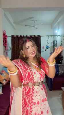 Bengali Durga Puja Dance ❤️ | Durga Puja Song | Bengali Trad