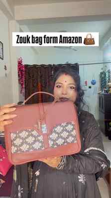 ZOUK Women’s Vegan Leather Handbag 👜
Elevate your everyday