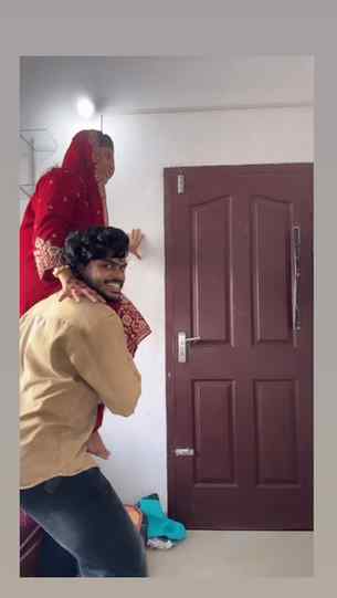 He convinced me to do this #love #familylove #convince #fyp