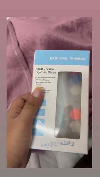 Helpful baby nail trimmer . #usefulgadgets #babynail #nailtr