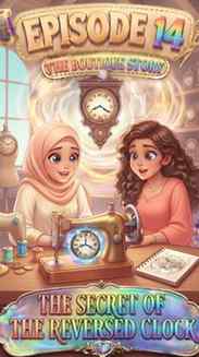 Episode 14, The Secret of the Reversed Clock! ⏰✨ Customer em