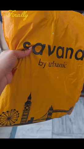 Finally received my savana 1 rs sale parcel ❤️

@savana