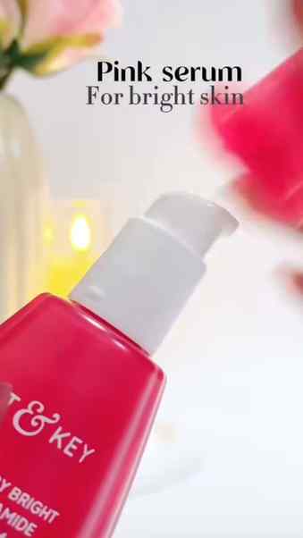 Get the fresh plumpy skin with @dotandkey.skincare niacinami