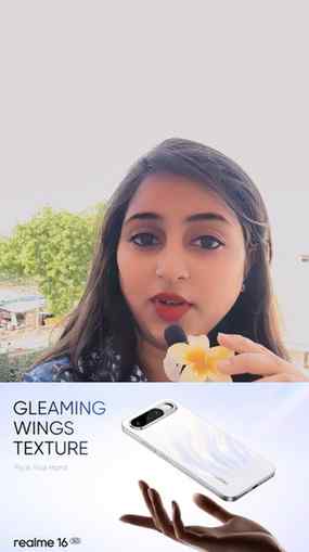 Light as air. Built to impress.

New #realme16 with #AirDesi