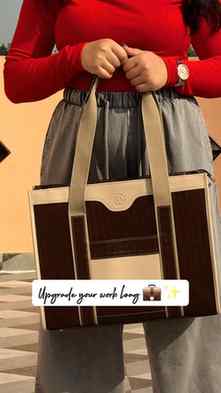 POV: your work bag finally keeps up with your life 💼✨
no mo