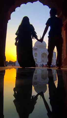 Taj Mahal with you, felt like a dream 😭💓
#tajmahalindia #