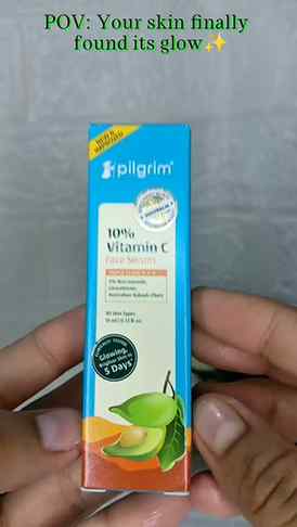 Pilgrim Vitamin C serum for glowing skin
@discover.pilgrim @