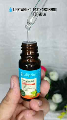 Pilgrim Vitamin C serum for glowing skin
@discover.pilgrim @