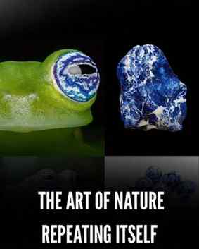 🎭Nature is the ultimate artist, often repeating its most in