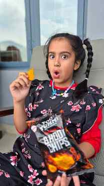 Based on her reaction, I thought these chips would destroy u