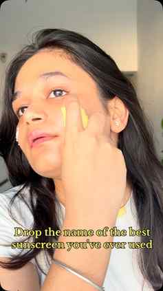 Mine is Aqualogica glow+ dewy sunscreen