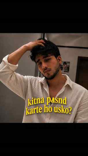 Kitna pasnd karte ho usko 💕
.
.
.
.
.
#foryou #love #explor