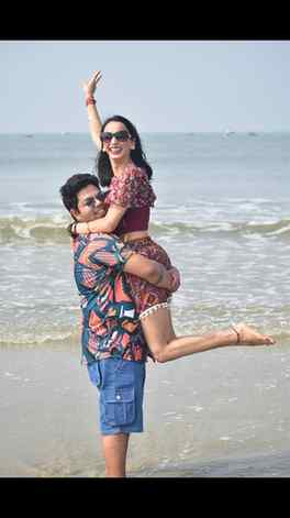 Colva beach Goa 🏖️ masti with hubby 🥰🎁❤️💕😘#love #instag