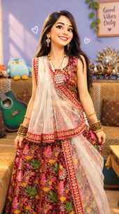 💃✨ Caption
Garba vibes, festive feels & a little bit of ma