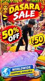 DASARA SALE 🔥 50% OFF + ₹50 Deals 😍 | Worldwide Shipping A