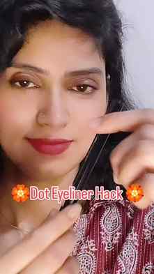 Dot Eyeliner Hack 🏵️ Follow more hack
@neelam_beauty_cone