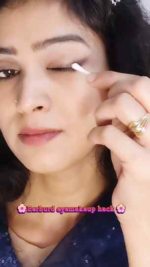 Earbud eyemakeup hack 🌸
@neelam_beauty_coner120
#reels