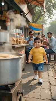 Papa bhi kahi bhi chale jate h chhutti ke din.
Aapke papa k
