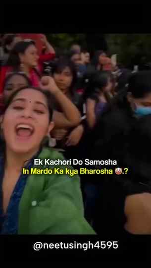 Bharosa? 
Recently, during a protest in Delhi, some slogans 