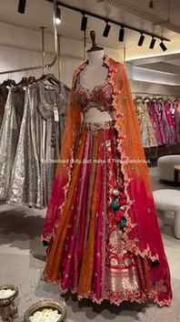 A dreamy lehenga for the girl who wants to stand out without