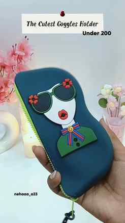 Comment for link....The cutest goggles holder under ₹200 🕶️