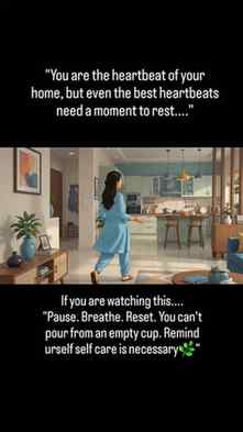 "Today, take a moment to acknowledge that you are doing so m
