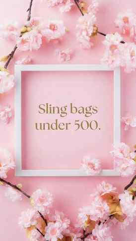 Sling bags in affordable price...😇 #budgetfriendly #giftide
