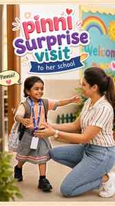 I went to her school just to surprise my little girl… and th