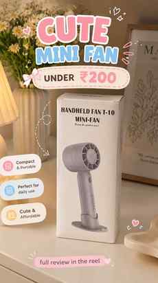 ✨ Cute + useful + budget-friendly! 🥹💨

Found this adorable