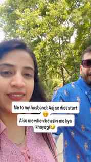 POV: Husband ke saath bahar jaane ka plan bana aur khane ki 