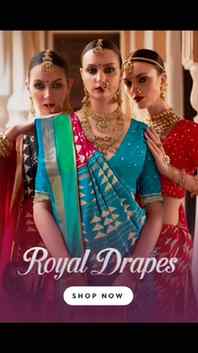 Royal looks are calling… 👑❤️
Wedding & festive season ke li