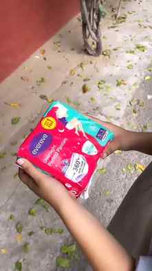 1 period panty = 3 pads
Gives 12 hours protection
360 anti l