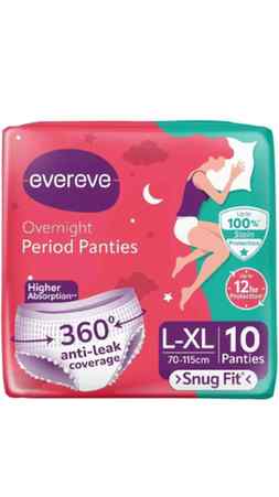 Wear it.... Forget it....
Evereve = Freedom from Period Worr