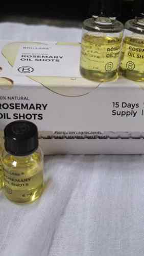 My 4-week hair care journey with Brillare Rosemary Oil Shots