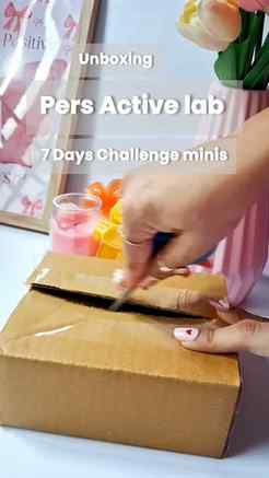7 Days Challenge with @pers_active_lab_india mini kit. Excit