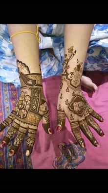 Teej Mehendi❤️🧿
#loveformehendi☺️🌿🍀💚❤️🧿