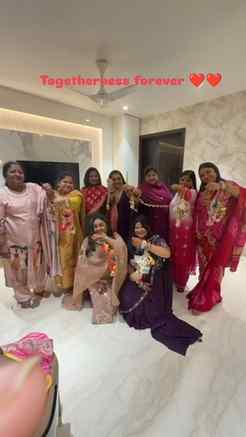 When you have alots of bro, sis n bhabhi together.
This bond
