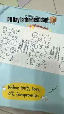 Unboxing happiness with @superbottoms ! 📦💛
Loved receiving